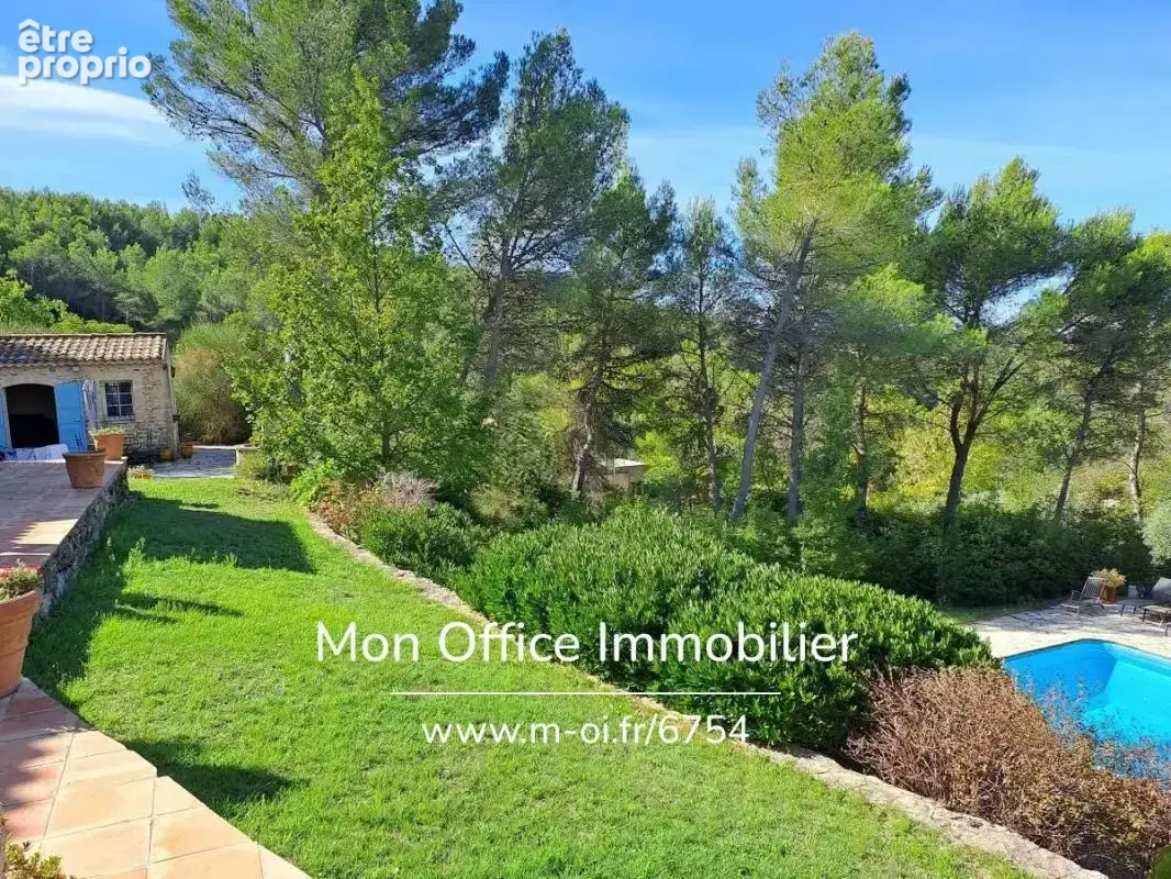 Référence : 6754-VCL. - Maison avec belle vue dominante - Piscine et pool-house - Proche Aix à ROGNES - photo 11