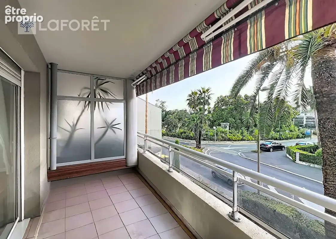 Cagnes-sur-mer - le beal 4 pièces  81 m² - terrasse avec vue parc canebiers - photo 2