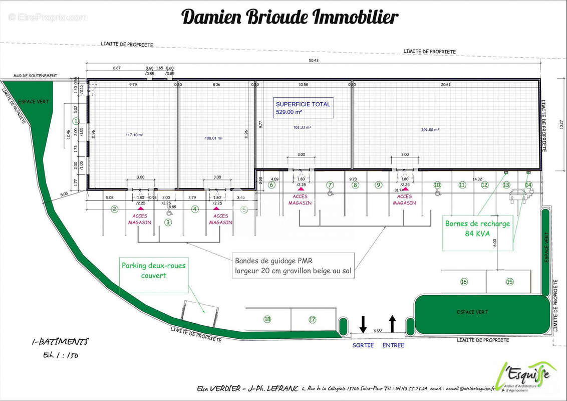 Commerce 117 m² à Murat  - photo 2