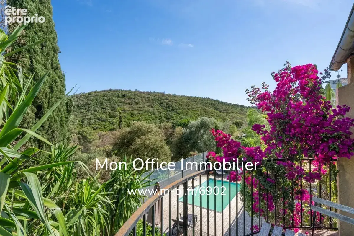 Référence : 6902-JDO - Villa provençale de charme avec piscine, studio indépendant et aperçu mer ! - photo 4