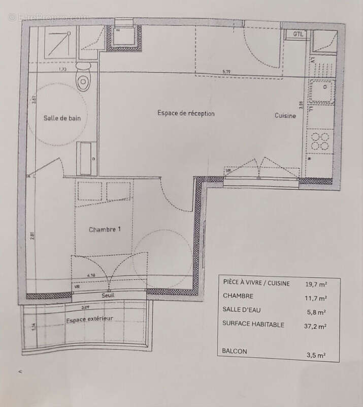 Appartement à NOISY-LE-SEC