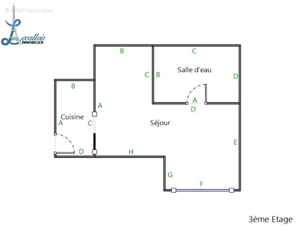 Appartement à PARIS-8E