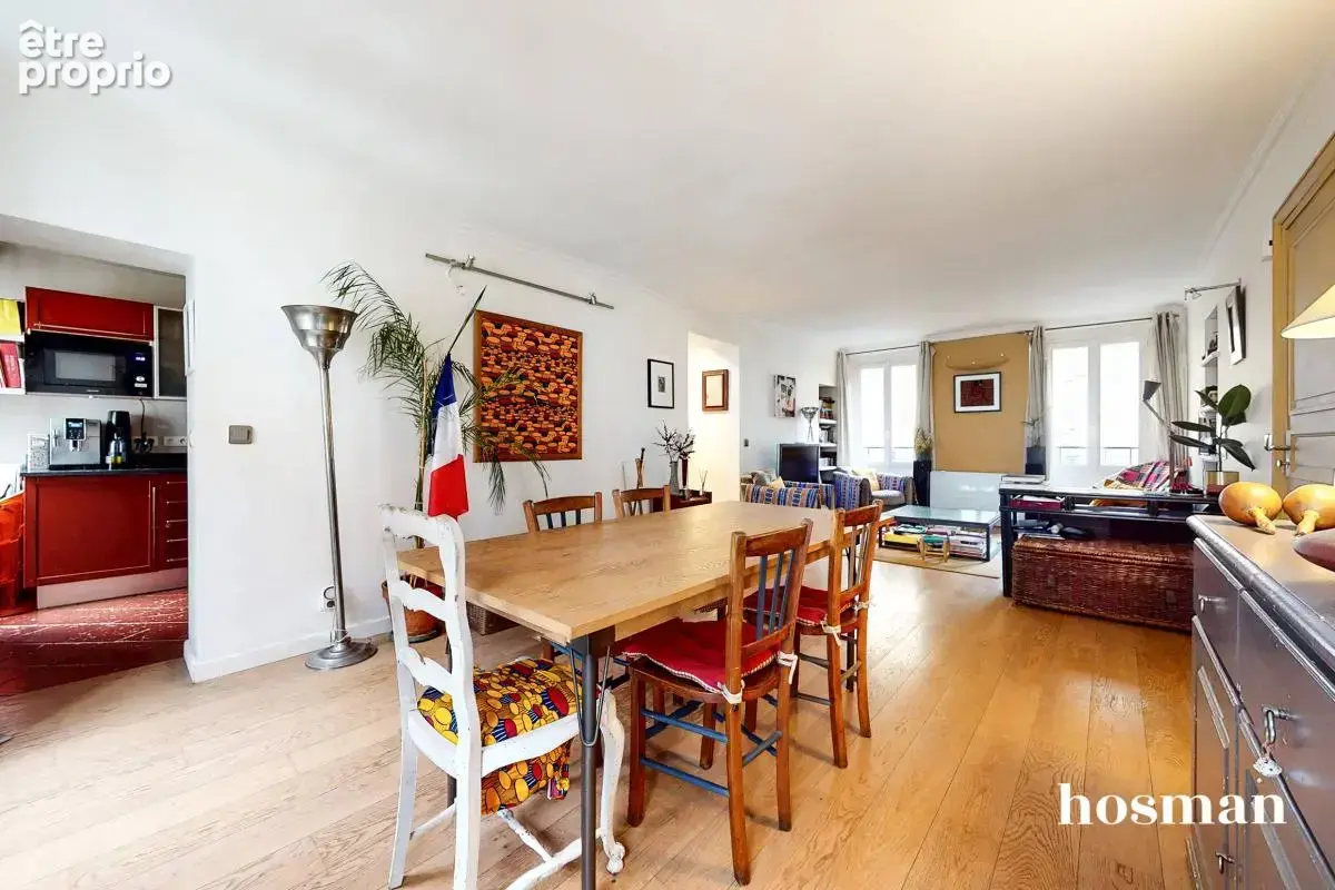 Beaux volumes et quartier recherché ! Appartement 3 pièces de 80 m² traversant - Rue des Messageries, Paris 10e - photo 4