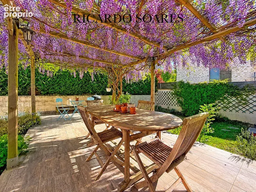 Vemars 95470 - maison de caractère 115m2 au sol / 3 chambres / garage 50m2 / magnifique jardin / cave - photo 16