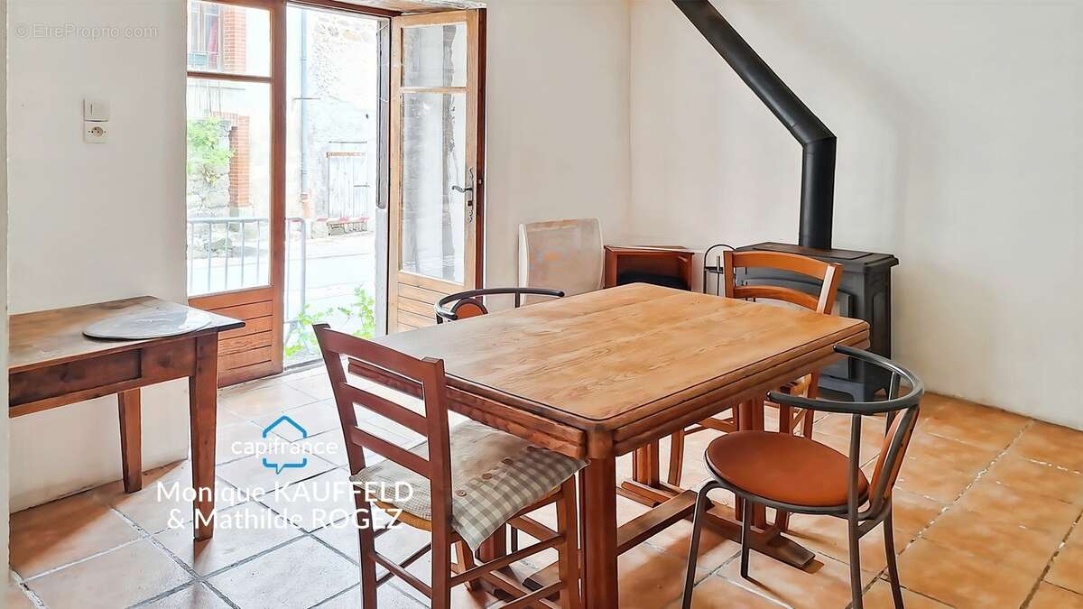 Maison de bourg à vendre 3 pieces avec jardin - photo 2