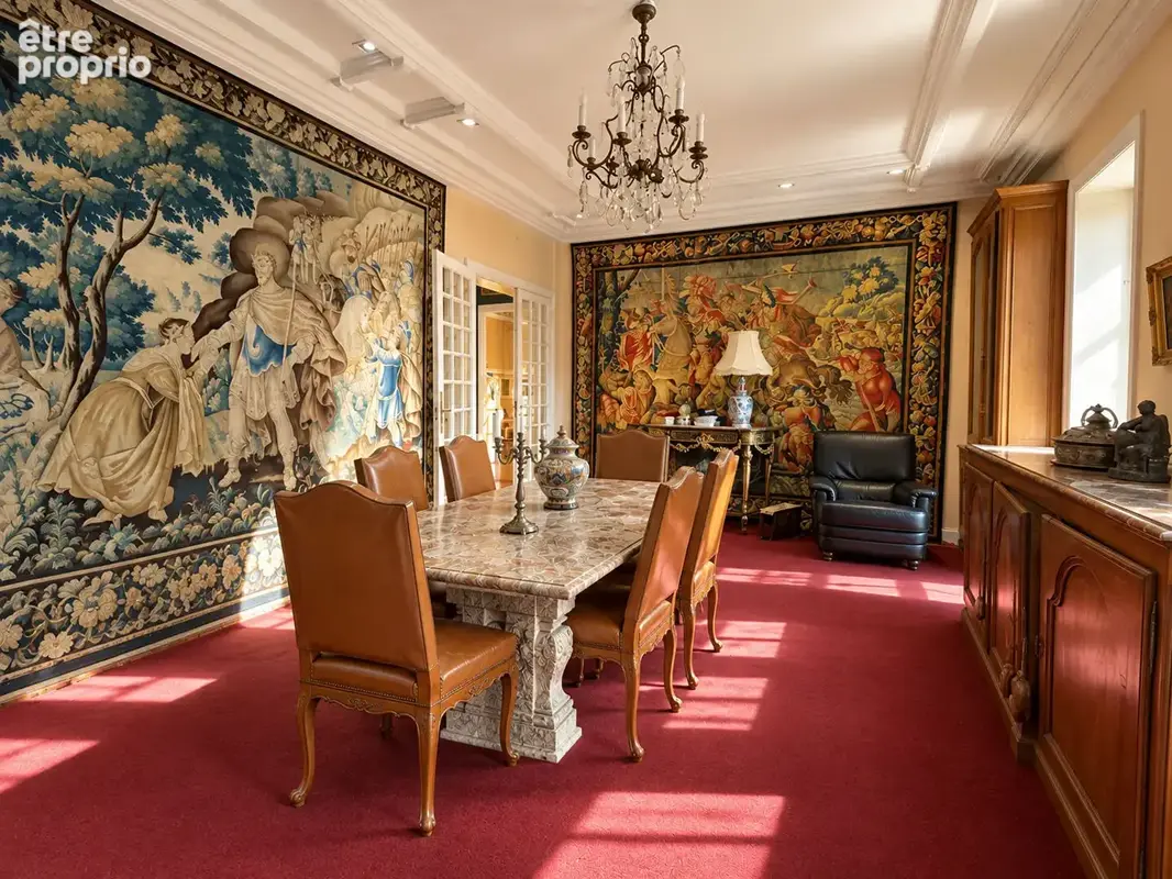 Ensemble immobilier de 380m2 : Maison Anglo Normande de 317m2 et Petite maison de gardien - photo 6