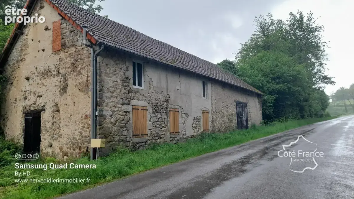 CREUSE ROUGNAT 23700 longère à finir de restaurer en campagn - photo 3