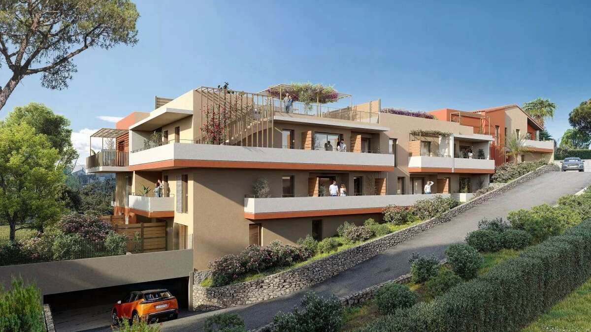Antibes – unique 4 pièces de la résidence – villa sur le toit – vue mer – exposition sud - photo 5