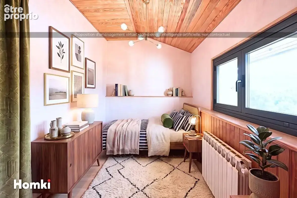 Maison de villesur 3 niveaux composée d’un T2 et d’un duplex T5 + cour, jardin, garage double avec fort potentiel – Échirolles s - photo 13