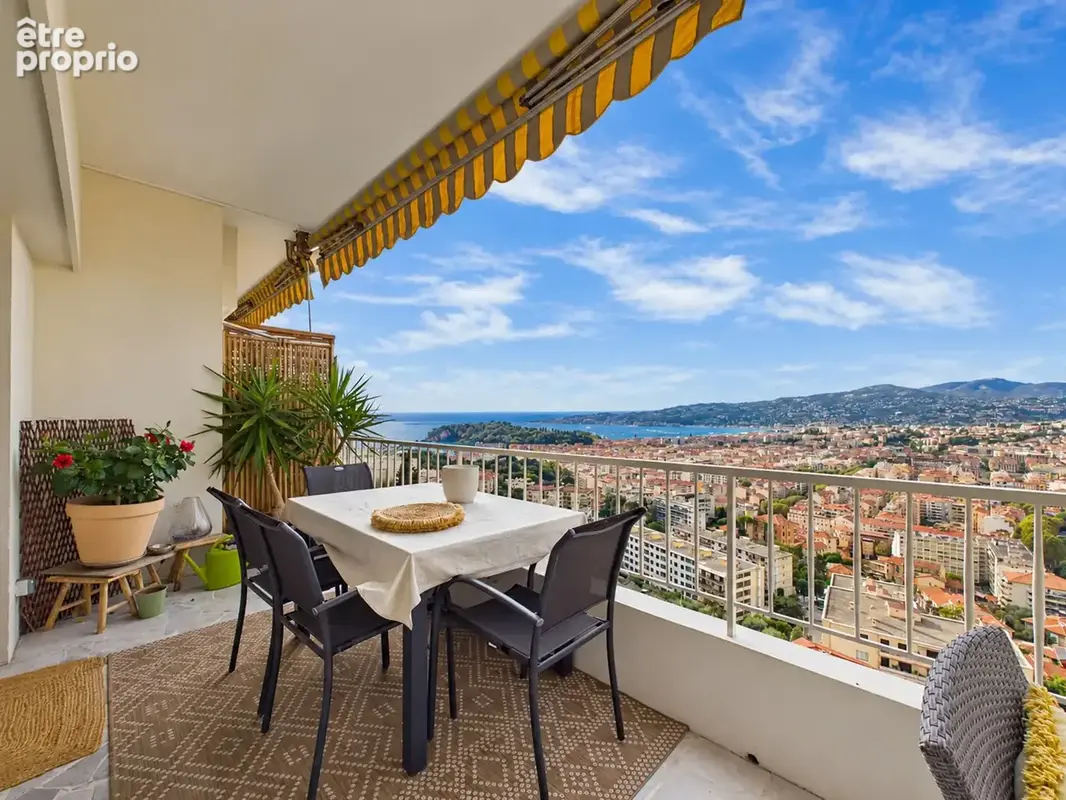 Appartement 3 Pièces Vue Mer - Terrasse - Mont Boron - Nice - photo 2
