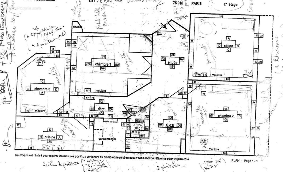 Appartement à PARIS-10E