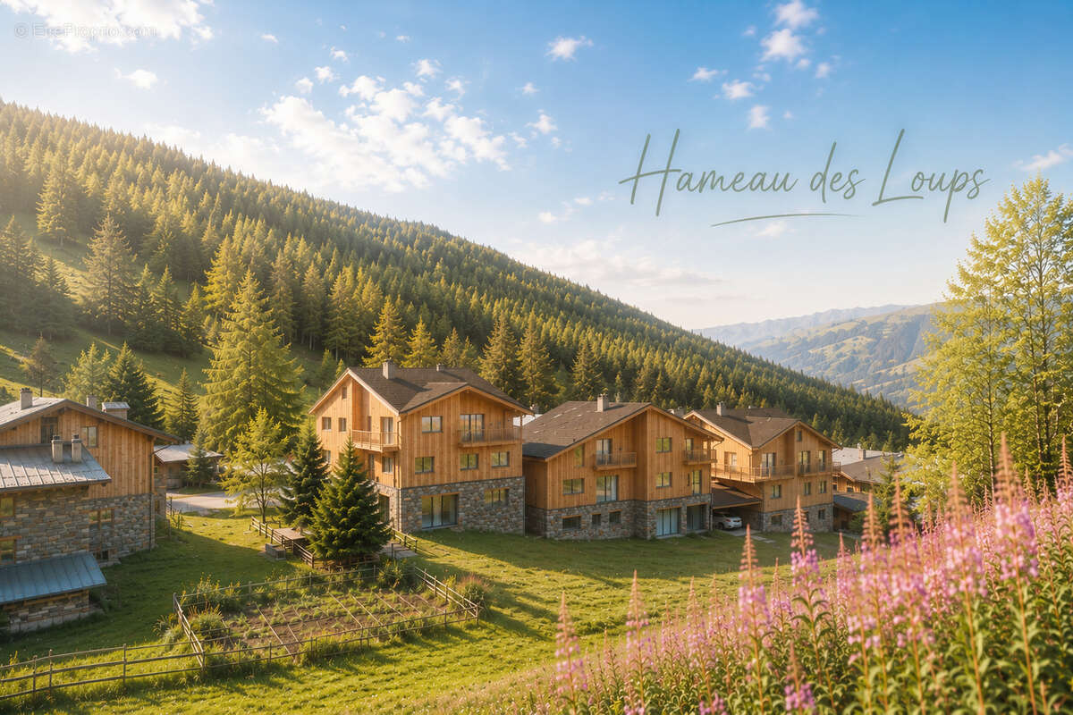 La plagne chalet individuel -193m2- 6 chambres - skis aux pieds- - photo 3