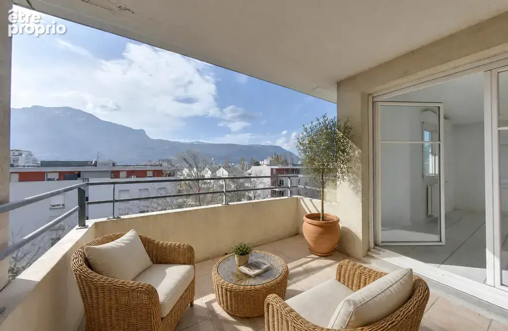 Vaste 4 pièces + cuisine de 82m2 traversant en étage élevé grenoble vigny-musset le panorama - photo 5