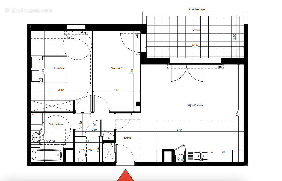 Appartement à SALON-DE-PROVENCE