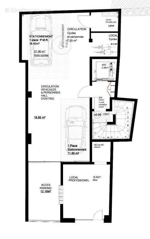 44210 pornic - appartement a vendre - 3 pieces - photo 12