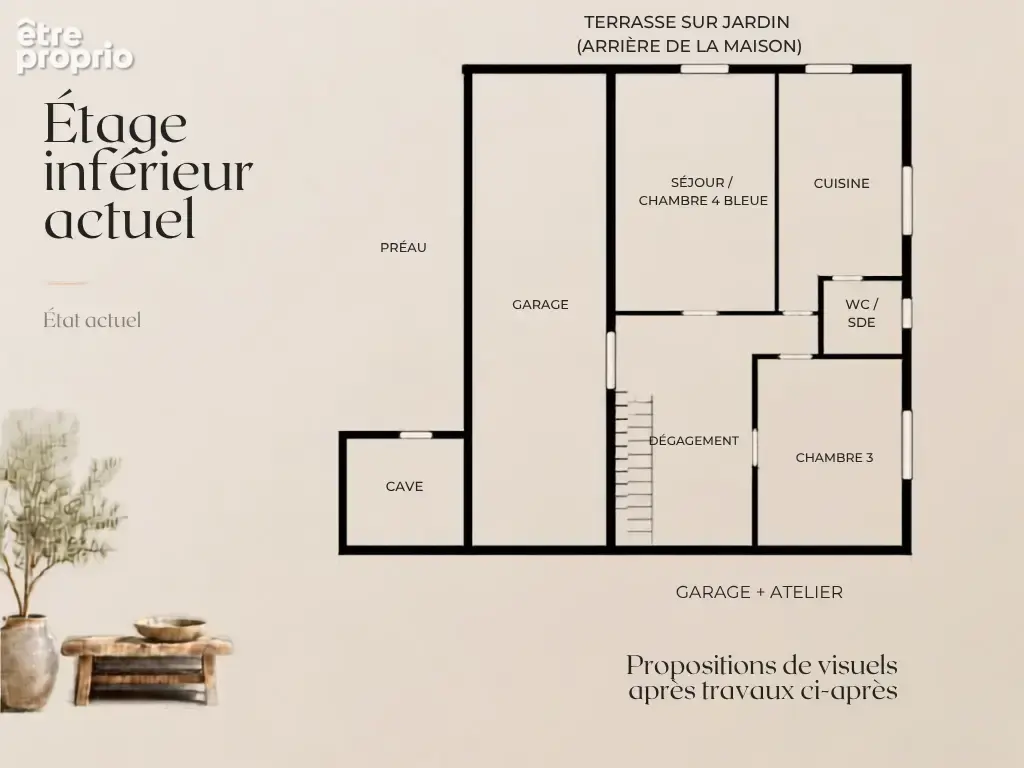 Saint-julien   maison 190 m2 utiles - 140 m2 hab garages - atelier - indépendant - photo 20