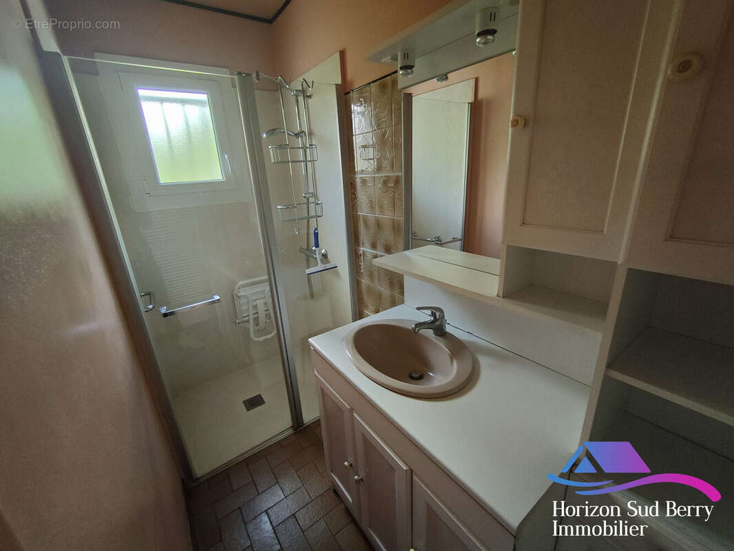 Salle d&#039;eau  - Maison à BRIANTES