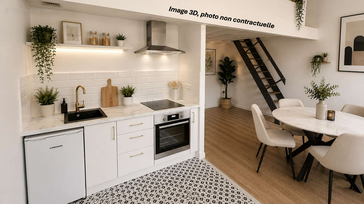 Duplex T2 de 42 m2   Dernier étage   Charme de l'ancien   Fort potentiel - photo 2