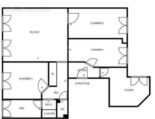 Appartement à PARIS-9E