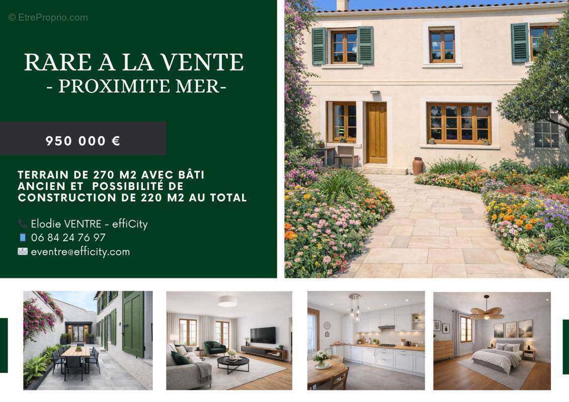 Terrain à MARSEILLE-8E