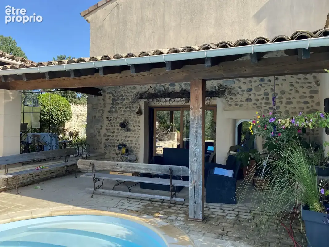 Portes de la drome provencale, loriol. ferme sur parc de  3 582 m2 et 284 m2 habitables - photo 20
