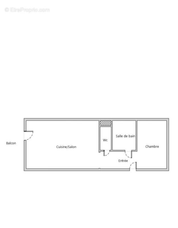 Appartement 20 m² à Chateau-Bernard  - photo 5