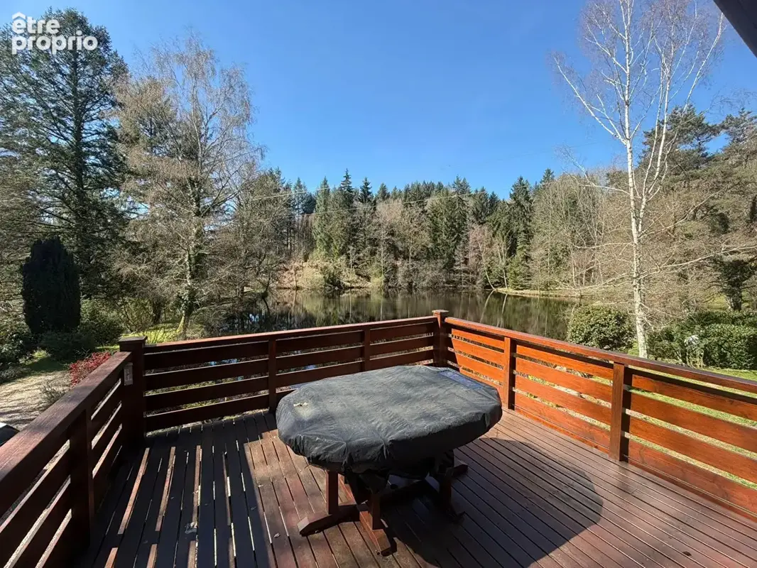 Propriété de 11 hectares avec maison, dépendance, et 2 étangs, entourée de bois. - photo 5