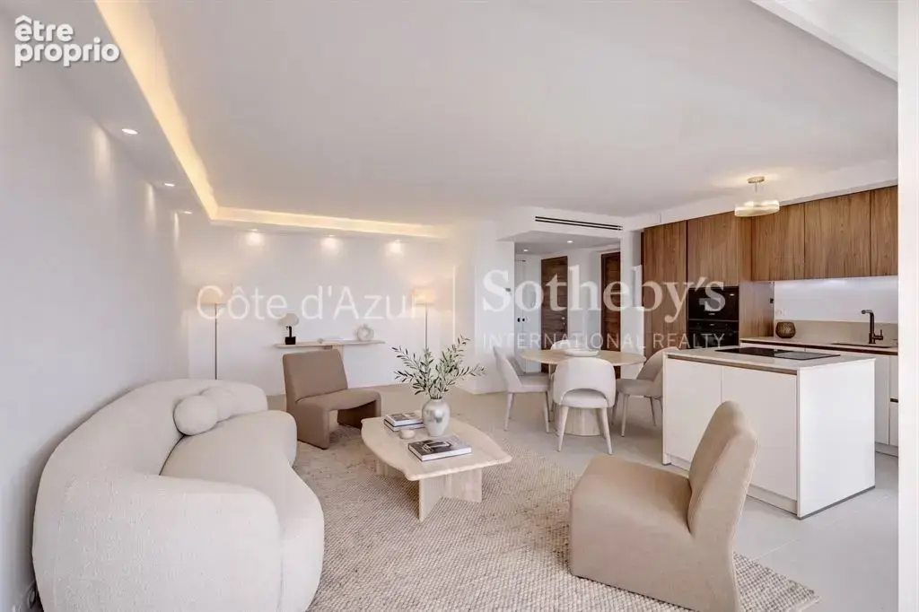 Cannes Californie, appartement rénové avec terrasse plein sud et vue panoramique sur la mer - photo 8