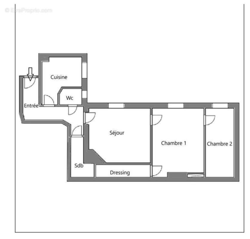 Appartement à PARIS-17E