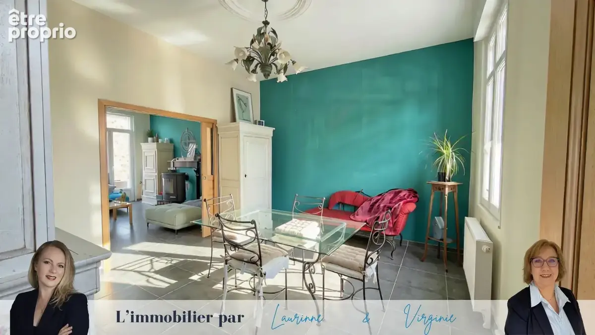 Maison de caractère avec garage et dépendances à Flines les Mortagne (59) - 5 chambres - Beaux volumes et Grand jardin sans vis  - photo 5