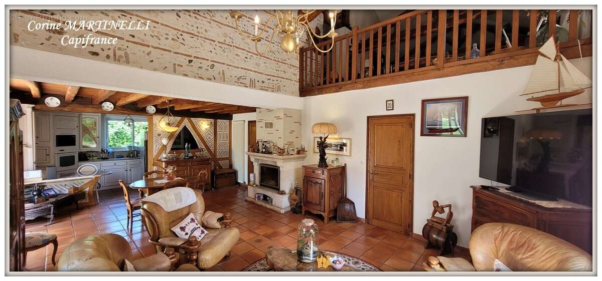 A vendre maison en pierre 200 m² avec Parc 8560 m² arboré - photo 2