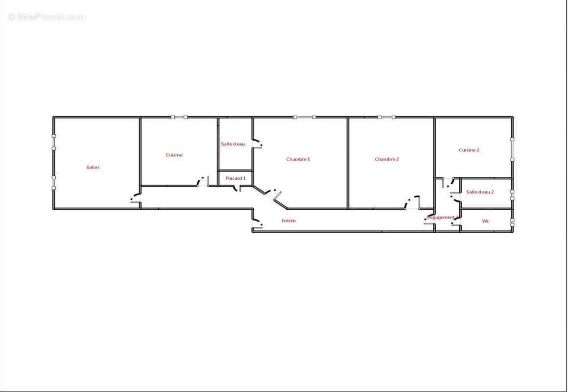 Appartement à MARSEILLE-6E