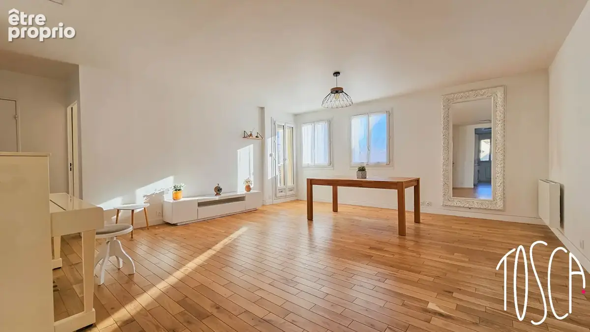 En plein coeur du centre ville  de thiais -  4 pieces - 81 m² - parking - cave - balcon - photo 3