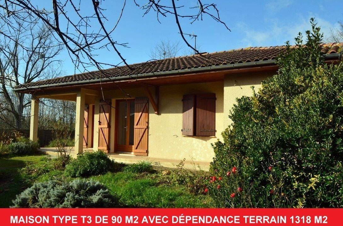 #maison #gers #garage #dépendance #manciet  - Maison à MANCIET