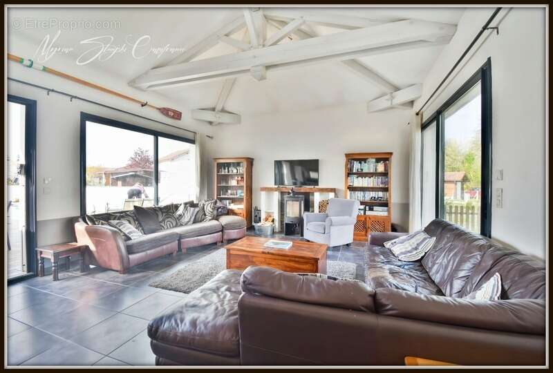 VILLA de plain-pied à vendre 7 pièces SOUSTONS (40) 158 m² environ, proche du lac - photo 6