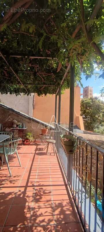 Maison de village - patio + terrasse - elne - photo 20