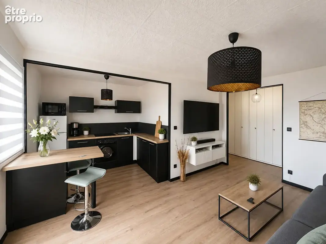 Studio le havre 32 m2 - photo 2