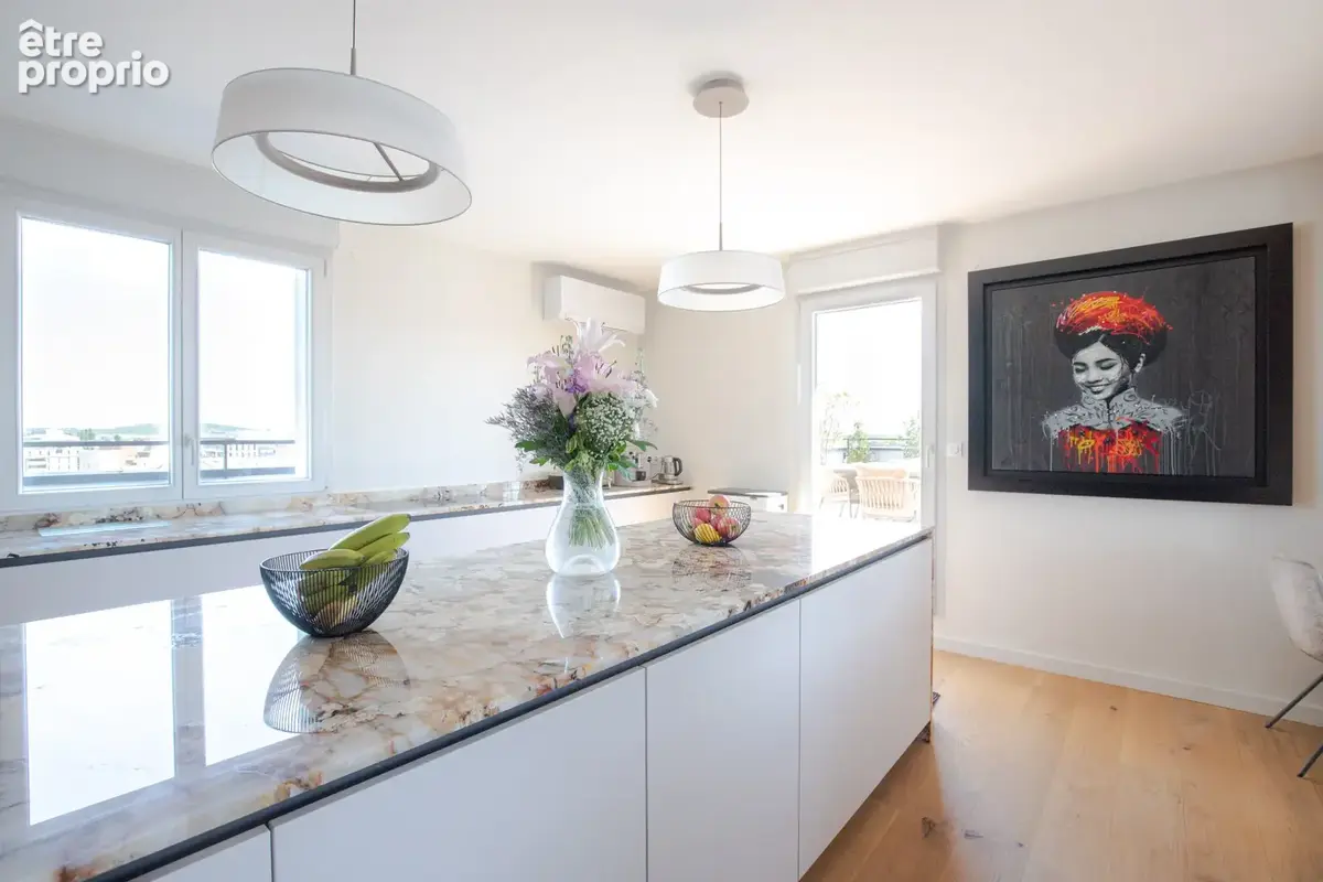 Nancy grand f5 dans residence de standing + terrasse 122m2 + garage double + parking - photo 7