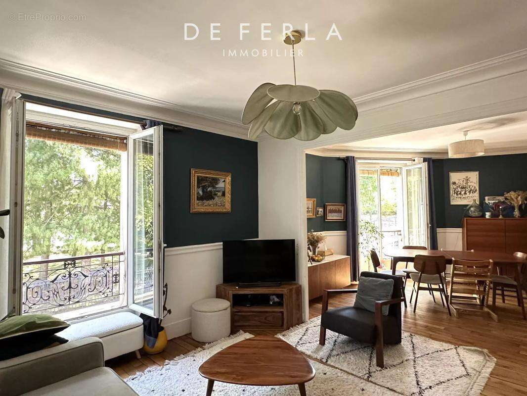 Appartement 4/5 pièces de 97 m² Parc-de-Montsouris, Paris 14ème - photo 4