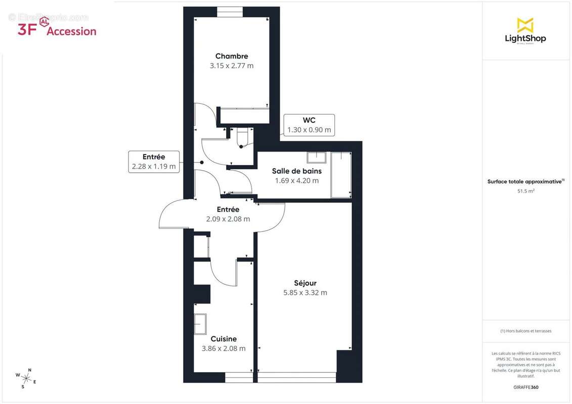 Appartement à CHOISY-LE-ROI