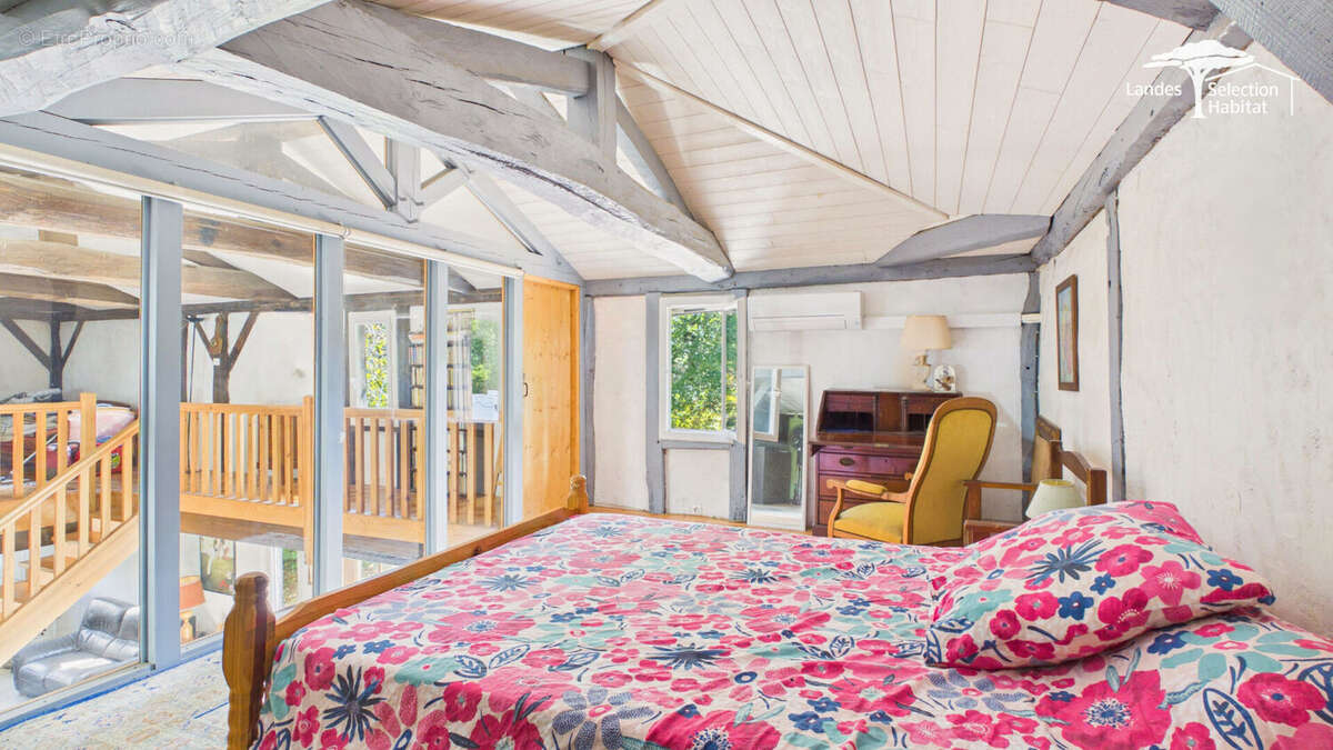 2 belles maisons landaises avec piscine et airial  (revenus gîte) - photo 7