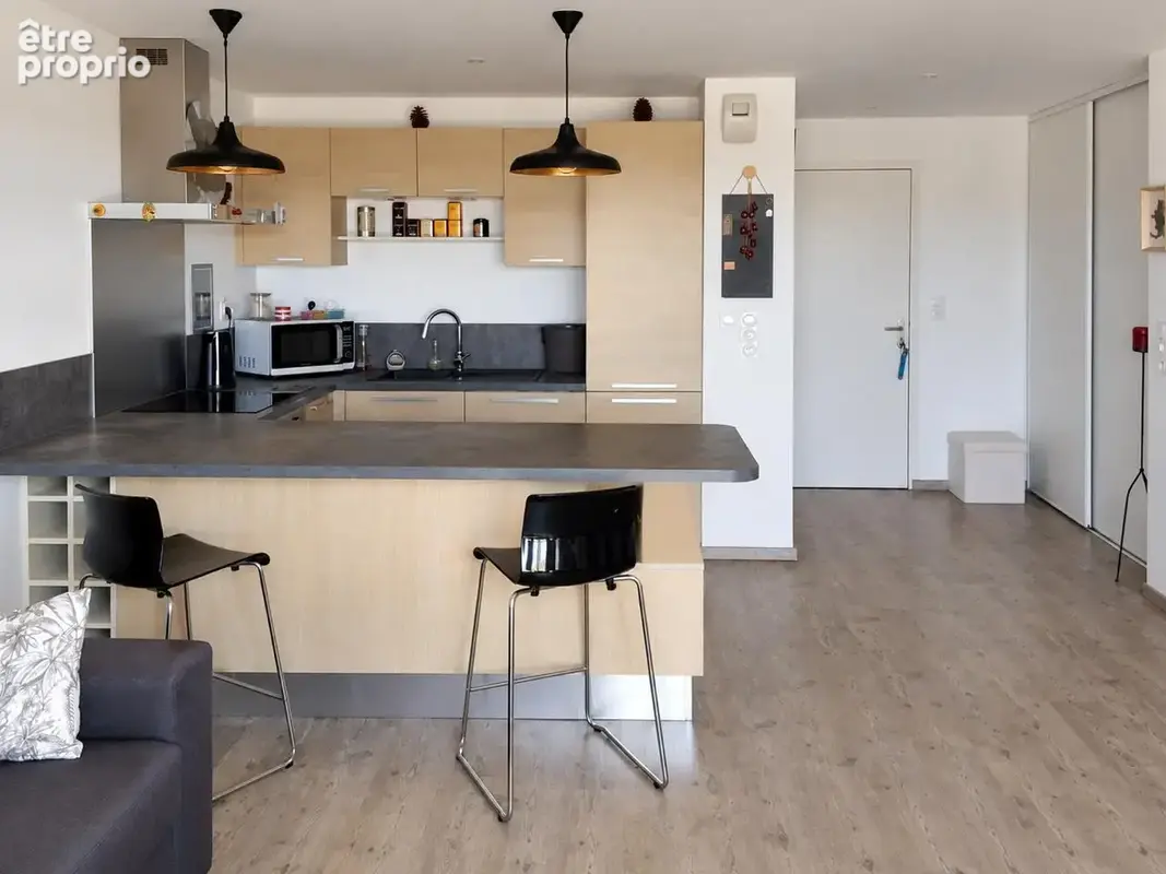 MDI Anjou Maine vous propose à la vente un appartement T3 avec terrasse, vendu loué, situé à Sautron. - photo 3