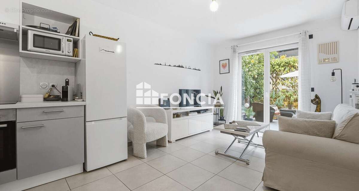 Cannet t2 immeuble neuf de 37m2+jardin de 40m2+parking privatif - photo 4