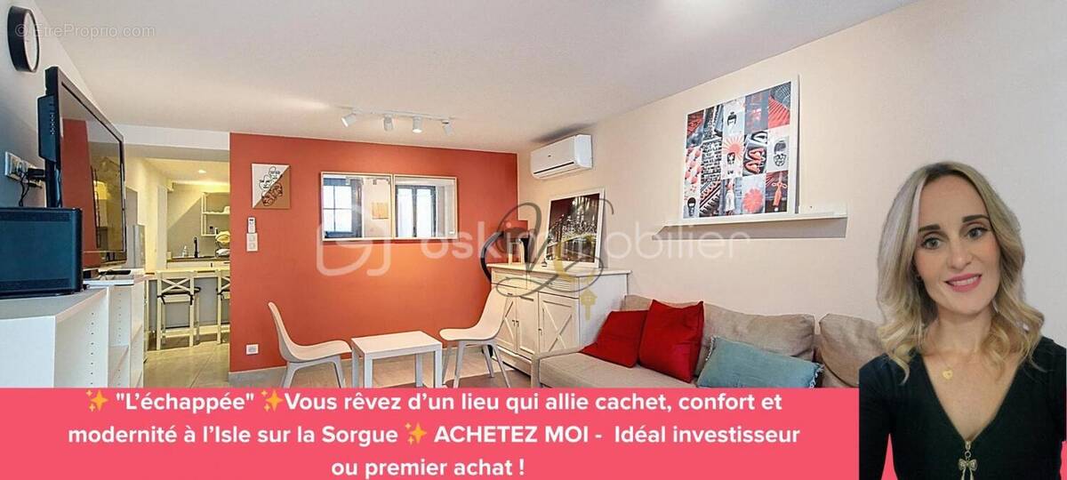 Appartement à L&#039;ISLE-SUR-LA-SORGUE