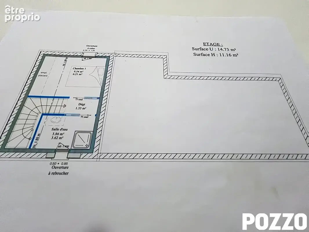 À vendre maison à rénover avec hangar et grand terrain a presles (14) - photo 8
