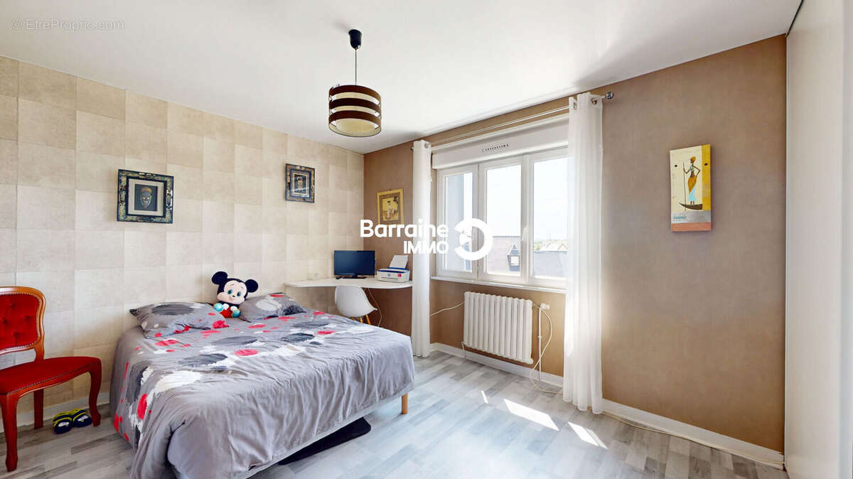 Barraine immo - maison indépendante 107 m² avec sous-sol complet à guipavas - ref : pz00382-th - photo 13