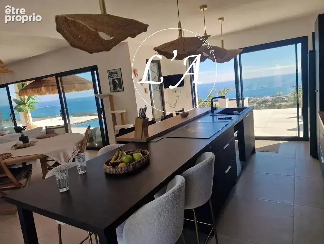 Solenzara – Villa vue mer panoramique avec piscine chauffée - photo 12