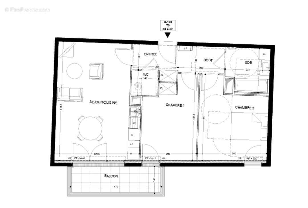 Appartement à RIS-ORANGIS