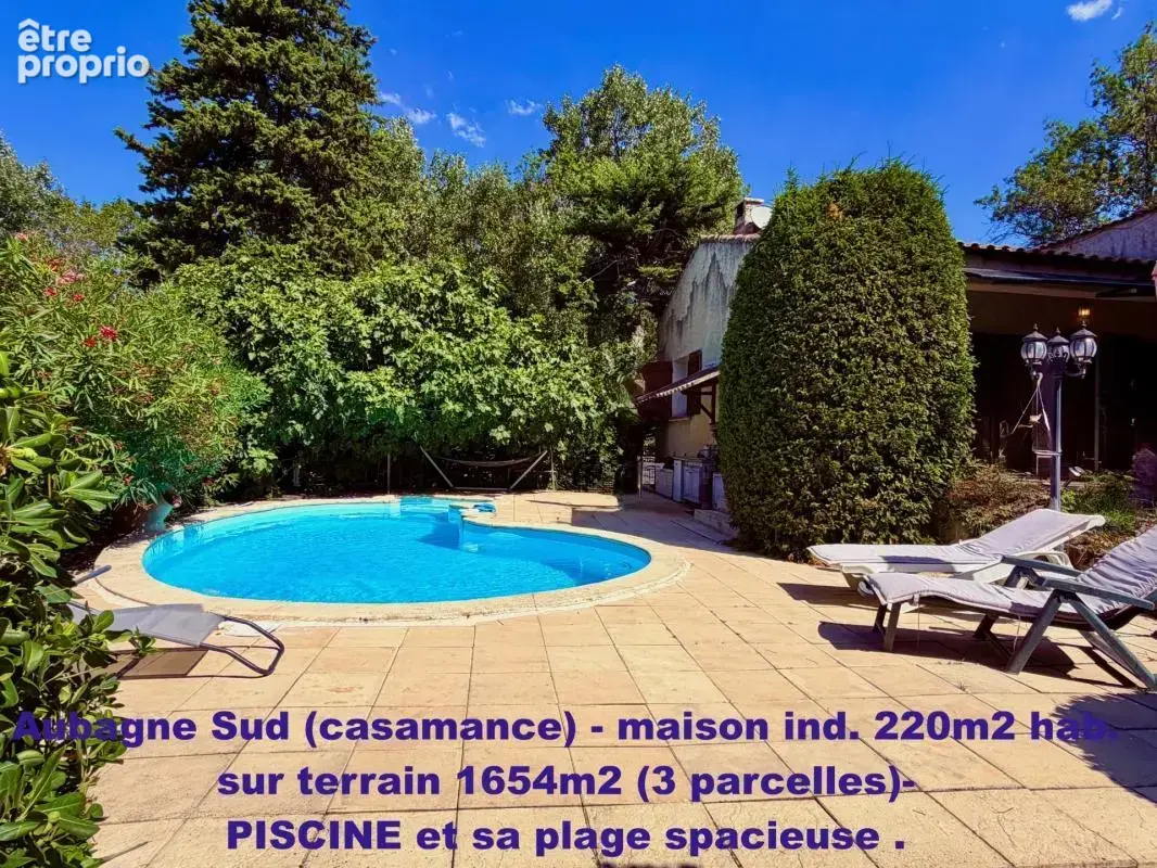 13400  Aubagne (Casamance et Chateau de Creissauds) Maison Individuelle -  4 à 5 chambres - 220m2 hab et 300m2 plancher - photo 6