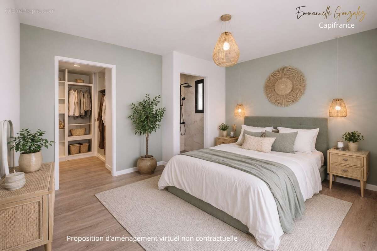 Villa contemporaine 150 m² à BASSAN (34) - photo 10